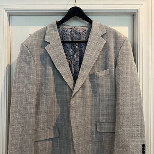 mens oak hill grey suit jacket